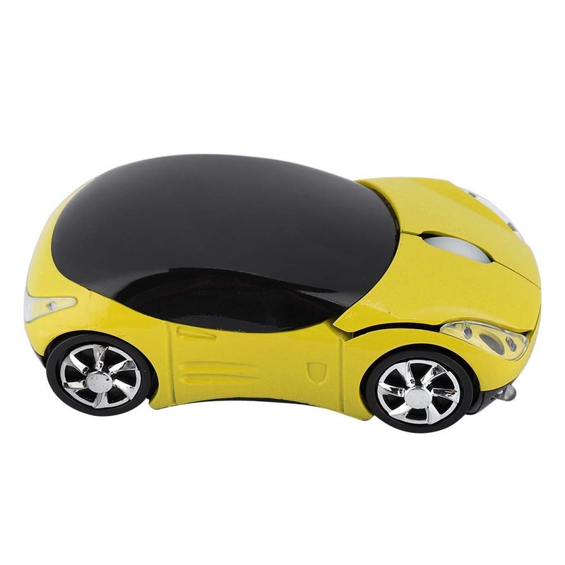 ZERONE ماوس زيرون 2.4 جيجاهرتز، ماوس بصري محمول 1600 نقطة في البوصة لأجهزة أندرويد/مي/ويندوز PC/أجهزة التابلت للألعاب والمكتب (أصفر) - Image 2